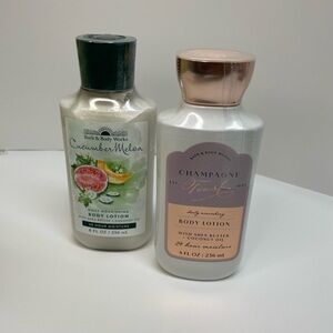 Bath & Body Works Cucumber Melon & Champagne Toast Lotion Duo Pick 1